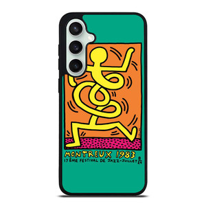 KEITH HARING MONTREUX 1983 Samsung Galaxy S23 FE Case Cover KEITH HARING MONTREUX 1983 Samsung Galaxy S23 FE Case Cover