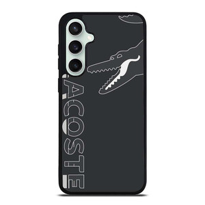 LACOSTE CROCODILE ALL BLACK Samsung Galaxy S23 FE Case Cover LACOSTE CROCODILE ALL BLACK Samsung Galaxy S23 FE Case Cover