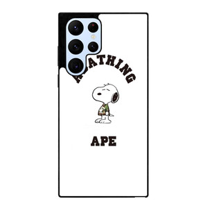 A BATHING APE BAPE SNOOPY Samsung Galaxy S22 Ultra Case Cover