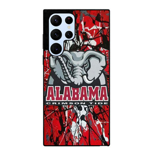 ALABAMA CRIMSON TIDE SPLASHED LOGO Samsung Galaxy S22 Ultra Case Cover ALABAMA CRIMSON TIDE SPLASHED LOGO Samsung Galaxy S22 Ultra Case Cover