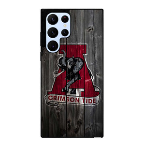 ALABAMA CRIMSON TIDE WOODEN ICON Samsung Galaxy S22 Ultra Case Cover