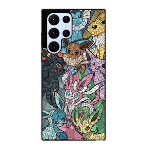 ALL POKEMON EEVEE MOZAIC Samsung Galaxy S22 Ultra Case Cover