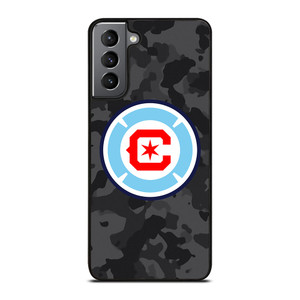 CHICAGO FIRE MLS BLACK CAMO Samsung Galaxy S21 Plus Case Cover CHICAGO FIRE MLS BLACK CAMO Samsung Galaxy S21 Plus Case Cover