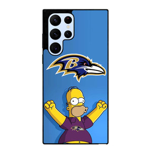 BALTIMORE RAVENS THE SIMPSON Samsung Galaxy S22 Ultra Case Cover BALTIMORE RAVENS THE SIMPSON Samsung Galaxy S22 Ultra Case Cover