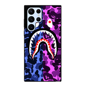 BAPE CAMO LOGO BLUE PURPLE Samsung Galaxy S22 Ultra Case Cover BAPE CAMO LOGO BLUE PURPLE Samsung Galaxy S22 Ultra Case Cover