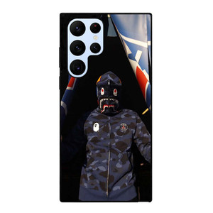 BAPE CAMO SHARK PARIS SAINT GERMAIN Samsung Galaxy S22 Ultra Case Cover