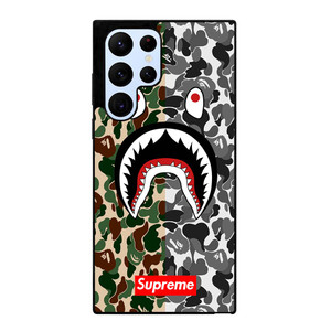 BAPE SHARK SUPREME CAMO 2 Samsung Galaxy S22 Ultra Case Cover BAPE SHARK SUPREME CAMO 2 Samsung Galaxy S22 Ultra Case Cover