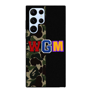 BAPE WGM CAMO Samsung Galaxy S22 Ultra Case Cover BAPE WGM CAMO Samsung Galaxy S22 Ultra Case Cover