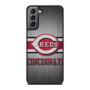 CINCINNATI RED MLB BASEBALL METAL Samsung Galaxy S21 Plus Case Cover CINCINNATI RED MLB BASEBALL METAL Samsung Galaxy S21 Plus Case Cover