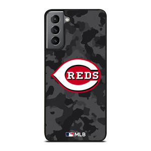 CINCINNATI REDS BASEBALL BLACK CAMO Samsung Galaxy S21 Plus Case Cover CINCINNATI REDS BASEBALL BLACK CAMO Samsung Galaxy S21 Plus Case Cover
