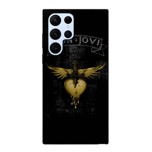 BON JOVI BAND GOLD LOGO Samsung Galaxy S22 Ultra Case Cover BON JOVI BAND GOLD LOGO Samsung Galaxy S22 Ultra Case Cover