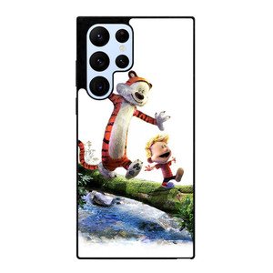 CALVIN AND HOBBES RIVER WOOD Samsung Galaxy S22 Ultra Case Cover CALVIN AND HOBBES RIVER WOOD Samsung Galaxy S22 Ultra Case Cover