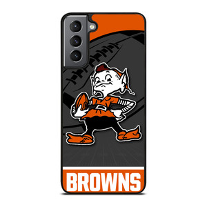 CLEVELAND BROWNS NFL TEAM Samsung Galaxy S21 Plus Case Cover CLEVELAND BROWNS NFL TEAM Samsung Galaxy S21 Plus Case Cover
