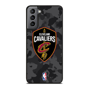 CLEVELAND CAVALIERS BLACK CAMO Samsung Galaxy S21 Plus Case Cover