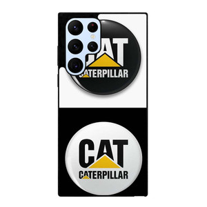 CAT CATERPILLAR WHITE BLACK Samsung Galaxy S22 Ultra Case Cover