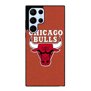 CHICAGO BULLS BASKETBALL EMBOSS Samsung Galaxy S22 Ultra Case Cover
