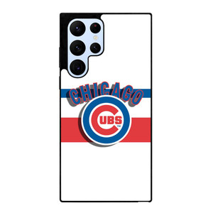 CHICAGO CUBS MLB SIMPEL LOGO Samsung Galaxy S22 Ultra Case Cover CHICAGO CUBS MLB SIMPEL LOGO Samsung Galaxy S22 Ultra Case Cover