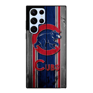 CHICAGO CUBS WOODEN LOGO Samsung Galaxy S22 Ultra Case Cover