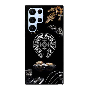 CHROME HEARTS METAL LOGO Samsung Galaxy S22 Ultra Case Cover