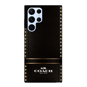 COACH BELT TEXTURE Samsung Galaxy S22 Ultra Case Cover