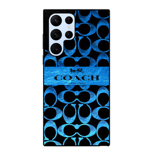 COACH NEW YORK BLUE 2 Samsung Galaxy S22 Ultra Case Cover