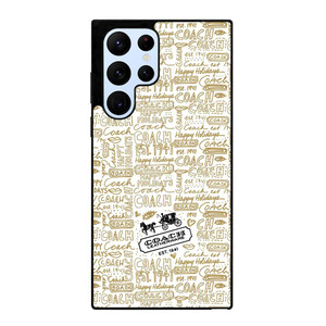 COACH NEW YORK COLLAGE Samsung Galaxy S22 Ultra Case Cover
