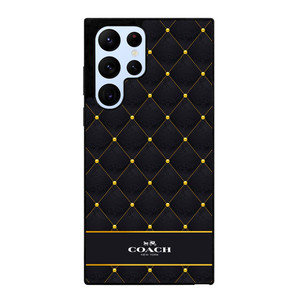 COACH NEW YORK GOLD PATTERN Samsung Galaxy S22 Ultra Case Cover COACH NEW YORK GOLD PATTERN Samsung Galaxy S22 Ultra Case Cover