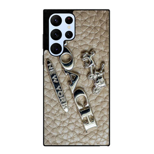 COACH NEW YORK LOGO ON LEATHER Samsung Galaxy S22 Ultra Case Cover COACH NEW YORK LOGO ON LEATHER Samsung Galaxy S22 Ultra Case Cover