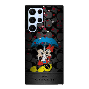 COACH NEW YORK MICKEY MINNIE MOUSE UMBRELLA Samsung Galaxy S22 Ultra Case Cover COACH NEW YORK MICKEY MINNIE MOUSE UMBRELLA Samsung Galaxy S22 Ultra Case Cover