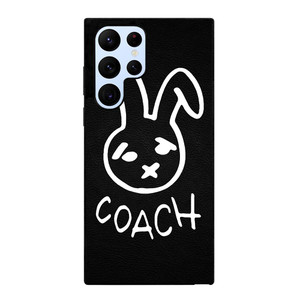 COACH NEW YORK RABBIT LEATHER Samsung Galaxy S22 Ultra Case Cover