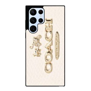COACH PINK PATTERN MATE Samsung Galaxy S22 Ultra Case Cover COACH PINK PATTERN MATE Samsung Galaxy S22 Ultra Case Cover