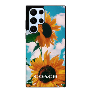 COACH SUNFLOWER Samsung Galaxy S22 Ultra Case Cover