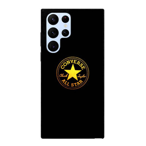 CONVERSE ALL STAR GOLD LOGO Samsung Galaxy S22 Ultra Case Cover CONVERSE ALL STAR GOLD LOGO Samsung Galaxy S22 Ultra Case Cover