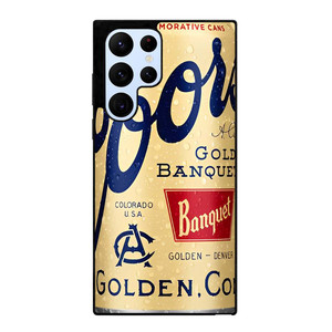 COORS GOLDEN BOTTLE Samsung Galaxy S22 Ultra Case Cover COORS GOLDEN BOTTLE Samsung Galaxy S22 Ultra Case Cover