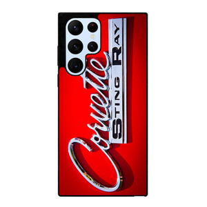 CORVETTE STINGRAY RED EMBLEM Samsung Galaxy S22 Ultra Case Cover