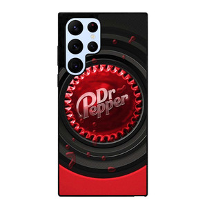 DR PEPPER SODA RED BLACK Samsung Galaxy S22 Ultra Case Cover DR PEPPER SODA RED BLACK Samsung Galaxy S22 Ultra Case Cover