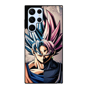 DRAGON BALL GOKU AND BLACK GOKU FACE Samsung Galaxy S22 Ultra Case Cover
