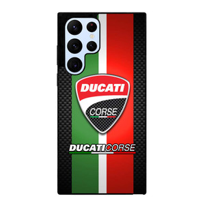 DUCATI CORSE CARBON LOGO Samsung Galaxy S22 Ultra Case Cover