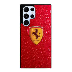 FERRARI DROP WATER RED Samsung Galaxy S22 Ultra Case Cover FERRARI DROP WATER RED Samsung Galaxy S22 Ultra Case Cover