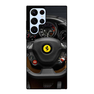 FERRARI STEERING WHEEL Samsung Galaxy S22 Ultra Case Cover