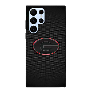 GEORGIA BULLDOGS CARBON LOGO Samsung Galaxy S22 Ultra Case Cover