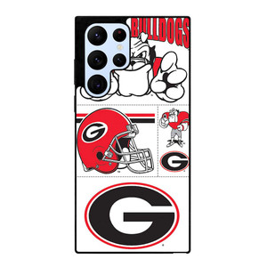 GEORGIA BULLDOGS STICKER COLLECTION Samsung Galaxy S22 Ultra Case Cover