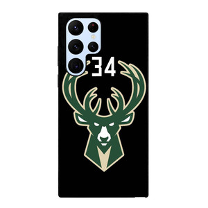 GIANNIS ANTETOKOUNMPO MILWAUKEE BUCKS LOGO Samsung Galaxy S22 Ultra Case Cover