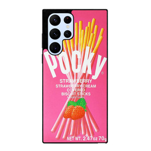 GLICO POCKY STRAWBERRY Samsung Galaxy S22 Ultra Case Cover