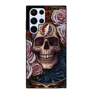 GRATEFUL DEAD SKULL AND ROSE LOGO Samsung Galaxy S22 Ultra Case Cover