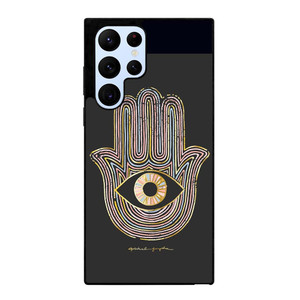 HAMSA EVIL EYE HAND OF FATIMA LOGO Samsung Galaxy S22 Ultra Case Cover