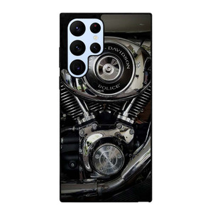 HARLEY DAVIDSON POLICE ENGINE Samsung Galaxy S22 Ultra Case Cover HARLEY DAVIDSON POLICE ENGINE Samsung Galaxy S22 Ultra Case Cover