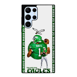 JALEN HURTS PHILADELPHIA STRIPE Samsung Galaxy S22 Ultra Case Cover