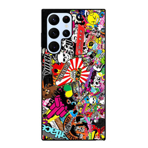 JDM STICKER BOMB COLLAGE Samsung Galaxy S22 Ultra Case Cover JDM STICKER BOMB COLLAGE Samsung Galaxy S22 Ultra Case Cover
