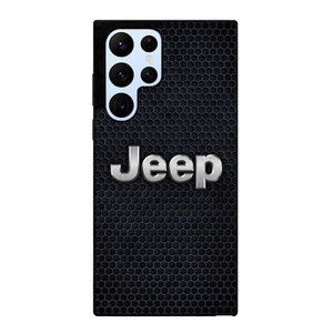JEEP BLACK METAL LOGO Samsung Galaxy S22 Ultra Case Cover